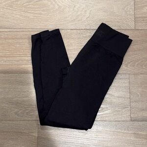 PINK Victoria's Secret Black Leggings